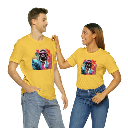 Miami Vice Gorilla - Unisex Jersey Short Sleeve Tee