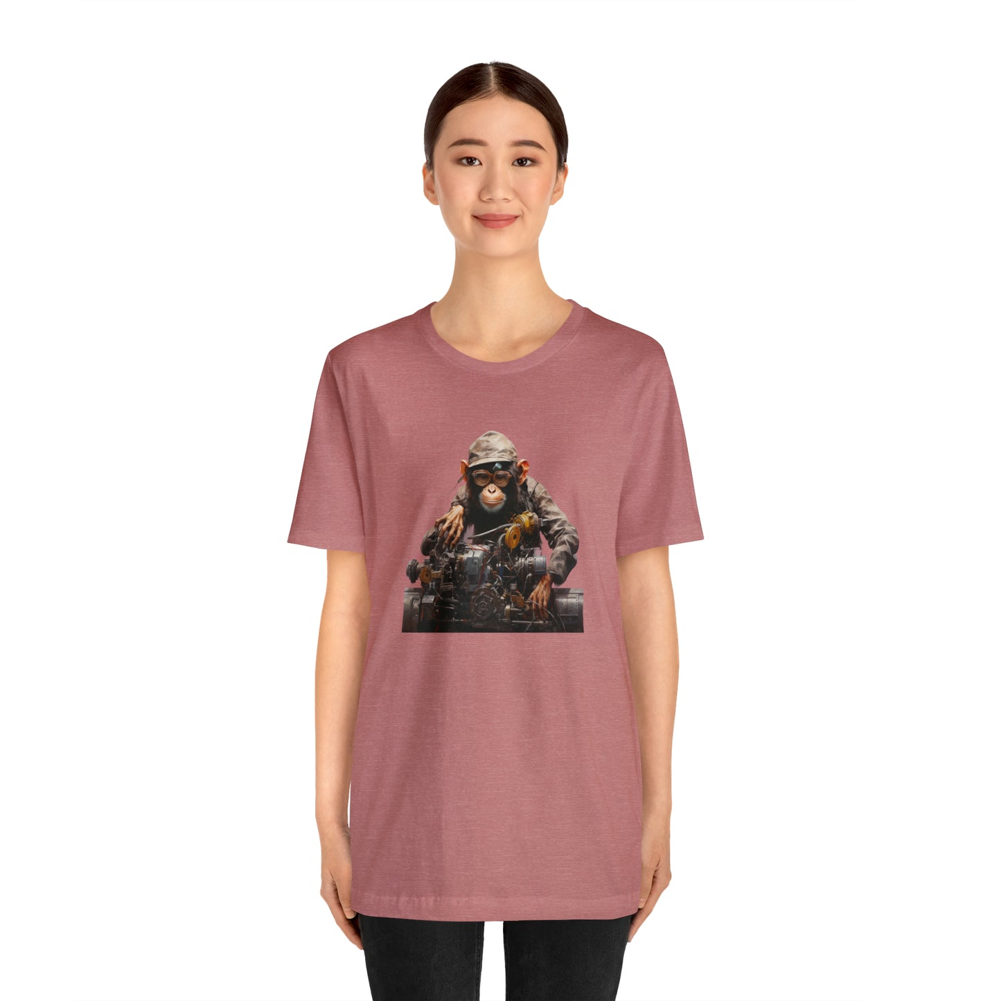 Unisex Monkey Mechanic Tee