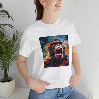 Monkey Abstract Unisex Jersey Tee