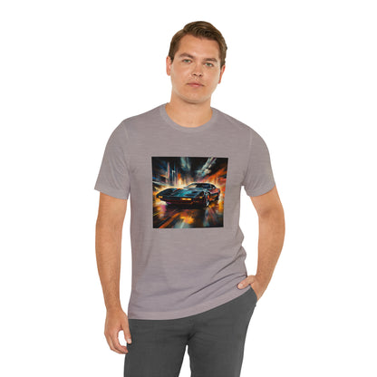 Knight Rider Abstract Unisex Jersey Short Sleeve Tee