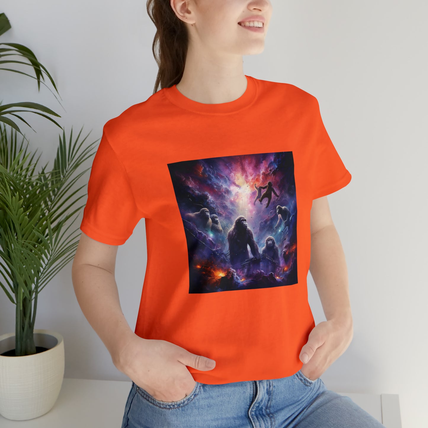 Magical Realm Apes Unisex Jersey Short Sleeve Tee