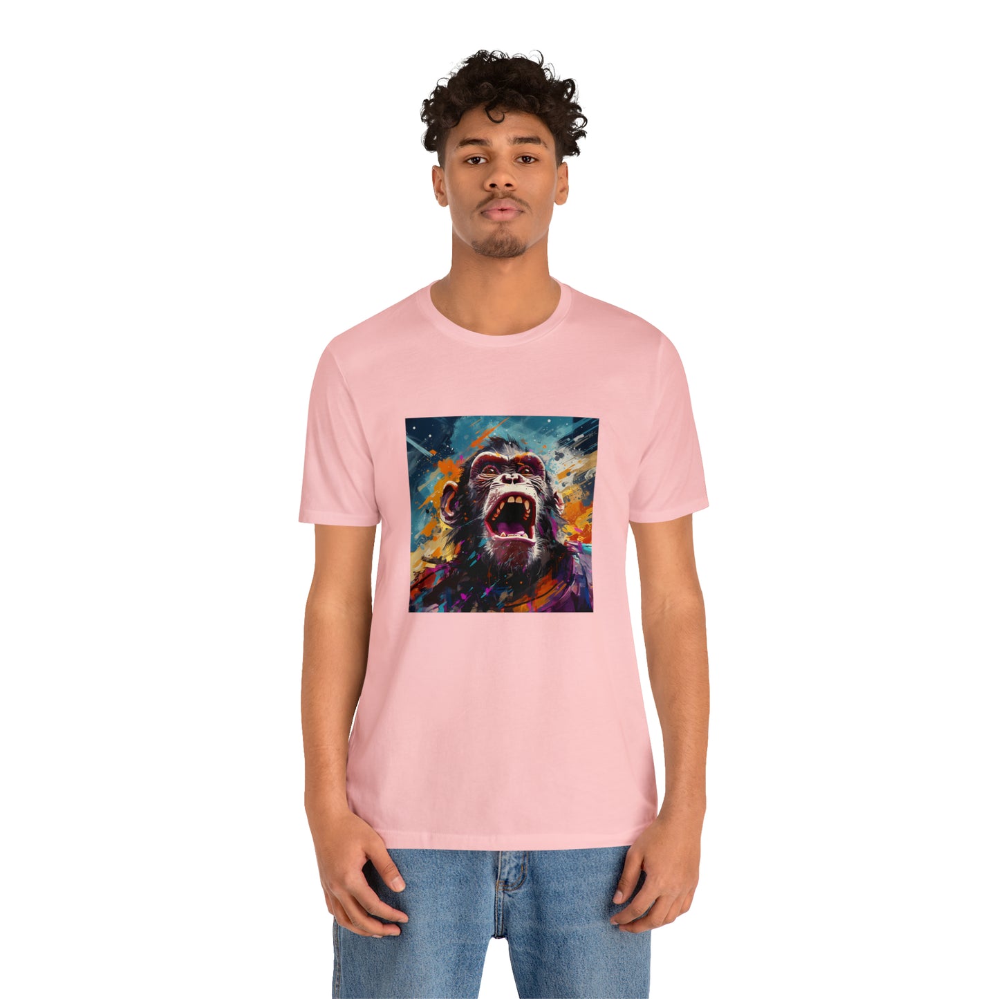 Monkey Abstract Unisex Jersey Tee