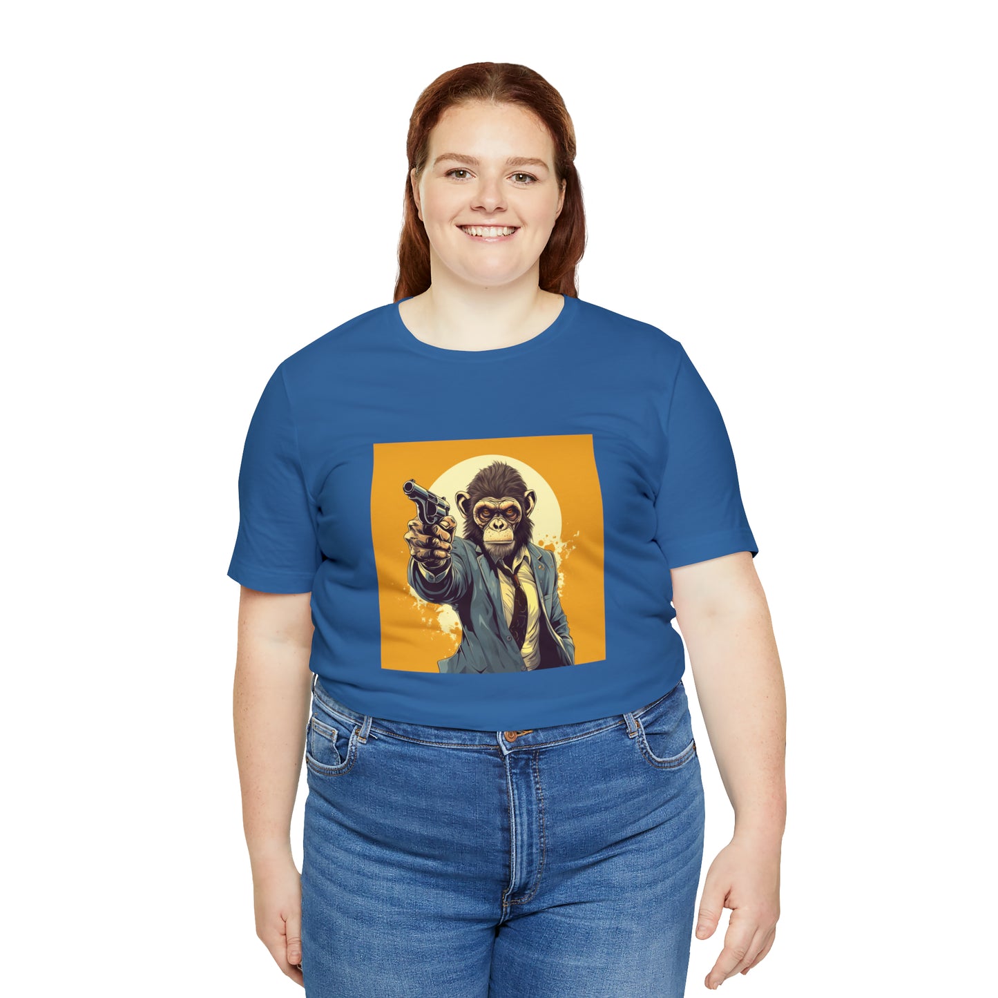 Monkey Unisex Jersey Tee