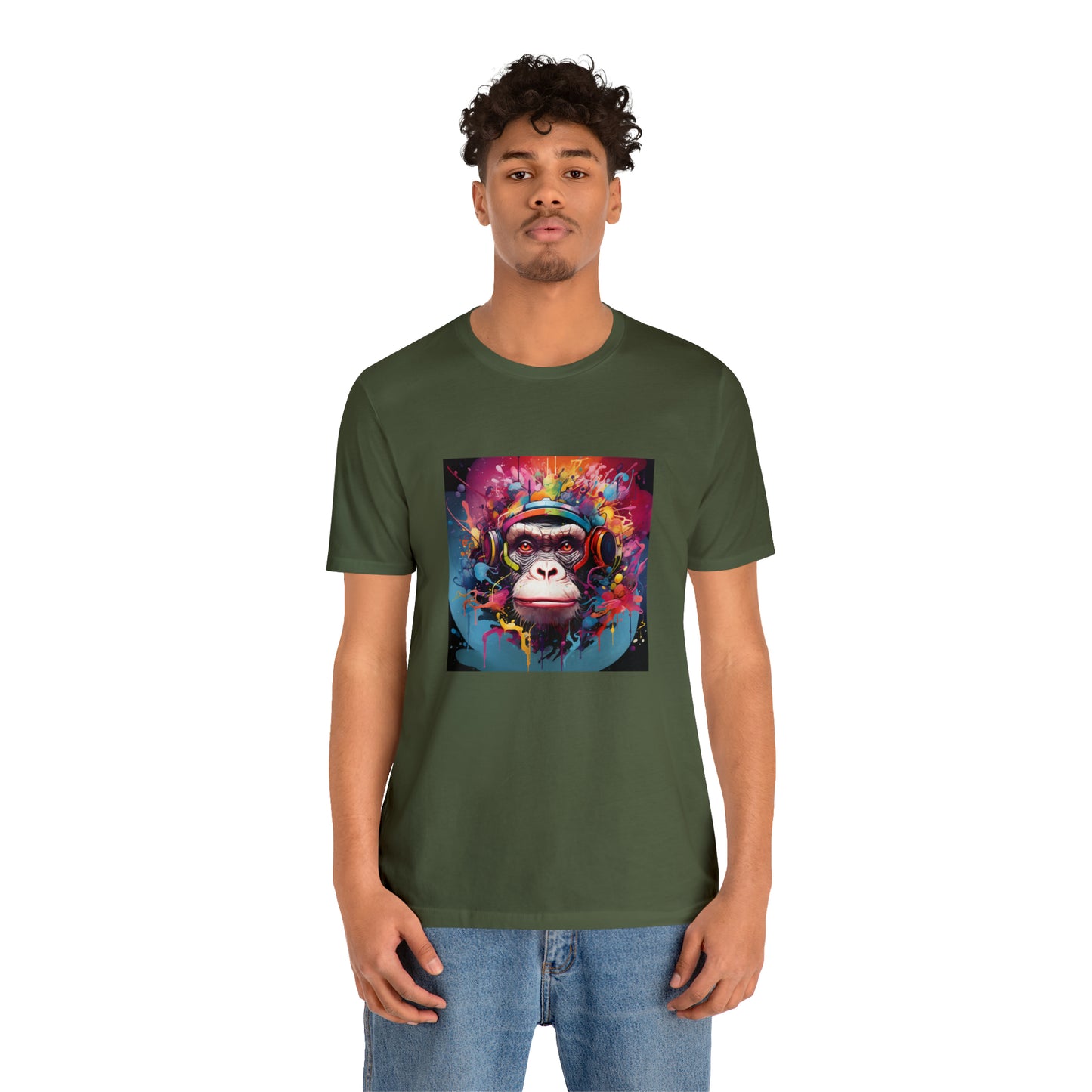 SuperMonkey - Abstract Unisex Jersey Short Sleeve Tee