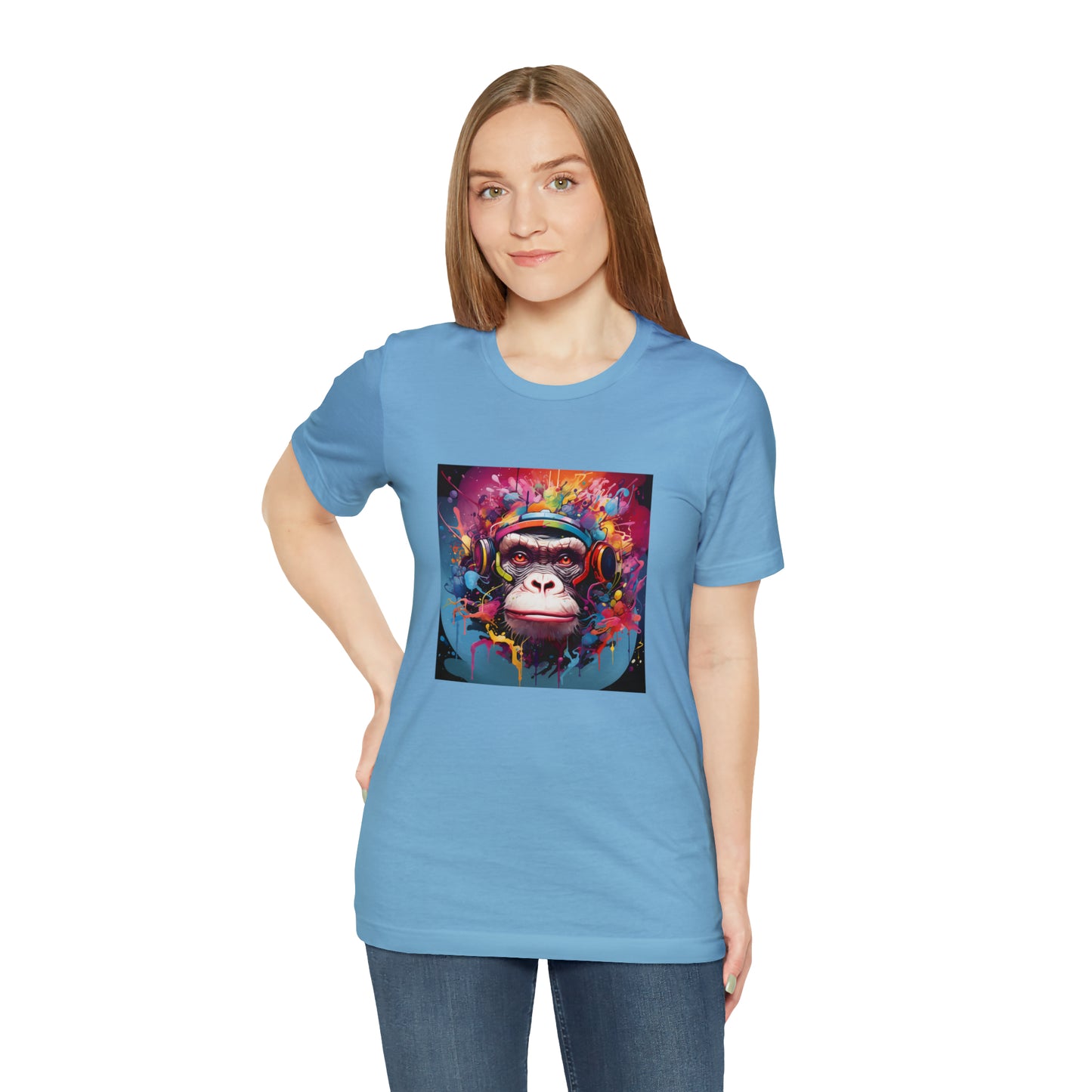 SuperMonkey - Abstract Unisex Jersey Short Sleeve Tee