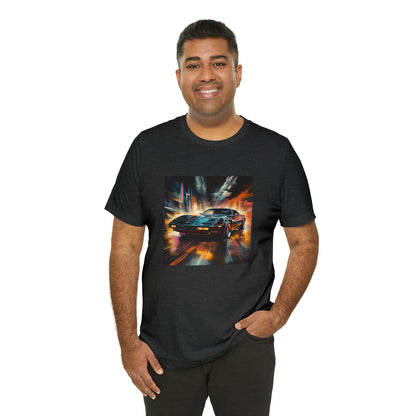 Knight Rider Abstract Unisex Jersey Short Sleeve Tee