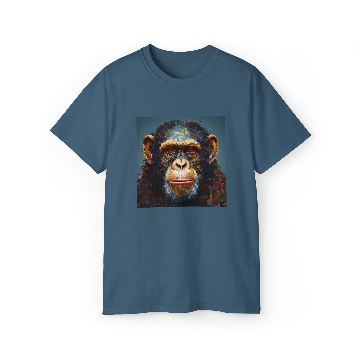 Pixelated Ape Unisex Ultra Cotton Tee