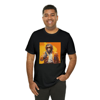 The Dude's Monkey Business Tee - Unisex Jersey Short Sleeve