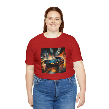 Knight Rider Abstract Unisex Jersey Short Sleeve Tee