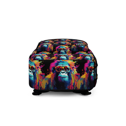 Multi Vibrant Ape Backpack - Chiriz