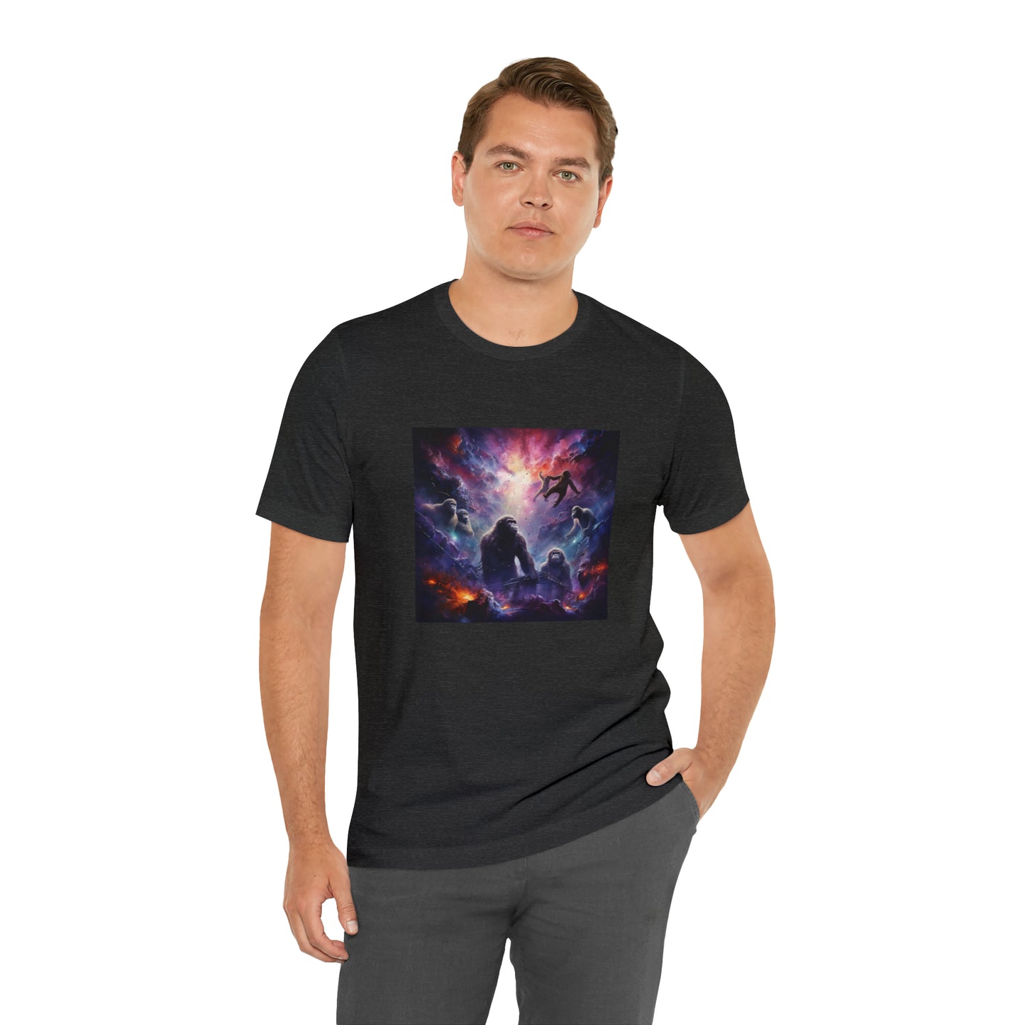 Magical Realm Apes Unisex Jersey Short Sleeve Tee