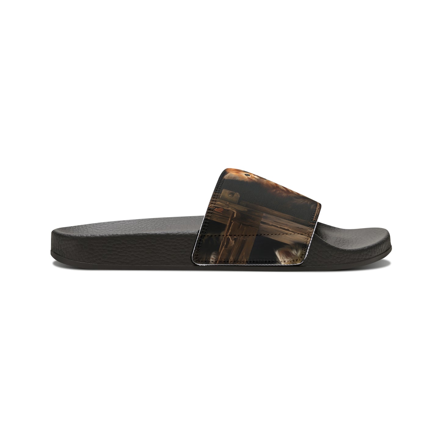 Women's PU Slide Sandals - Kittens