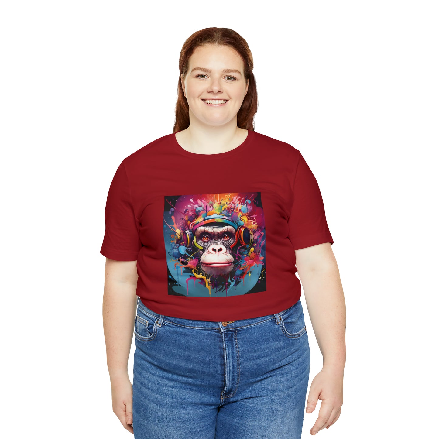 SuperMonkey - Abstract Unisex Jersey Short Sleeve Tee