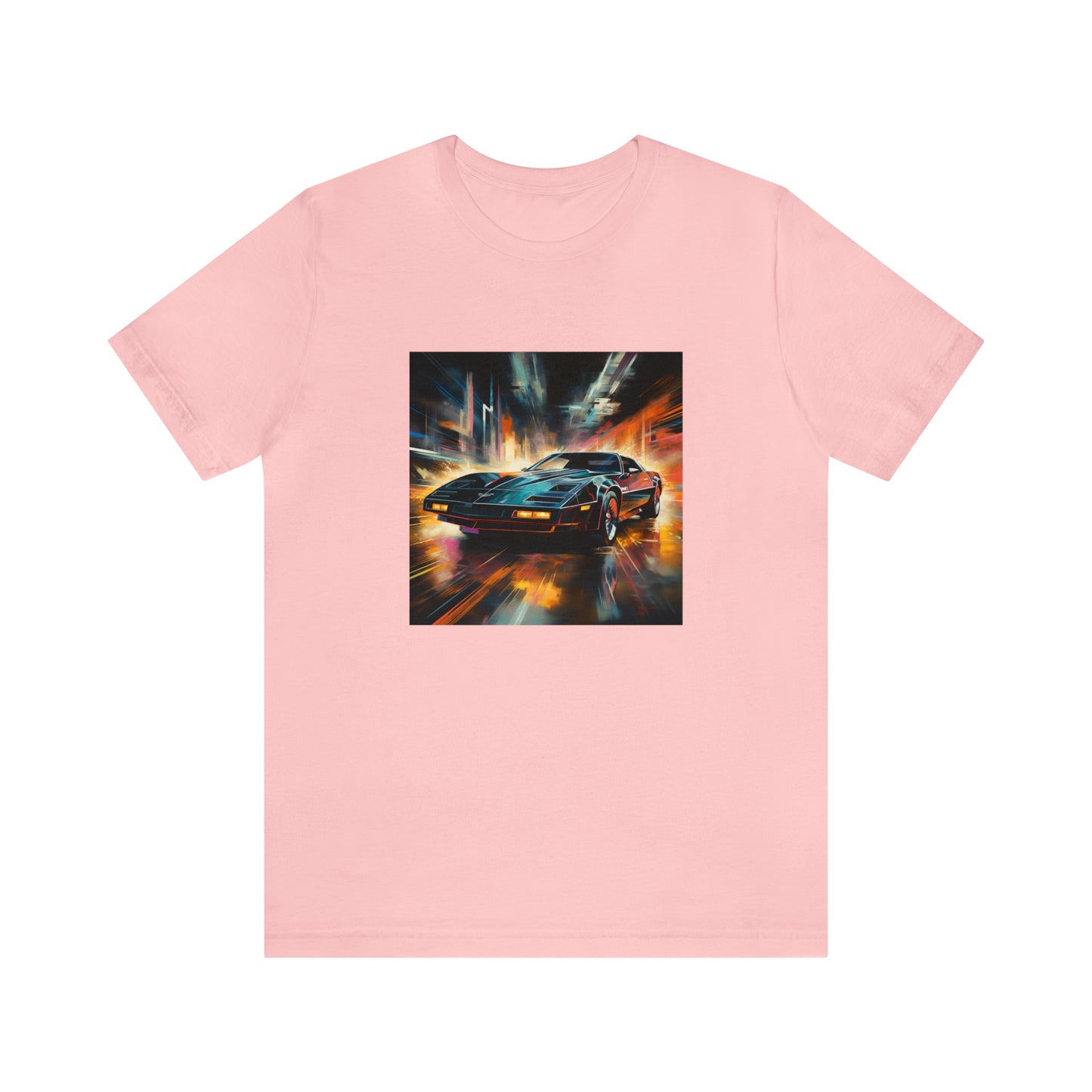 Knight Rider Abstract Unisex Jersey Short Sleeve Tee