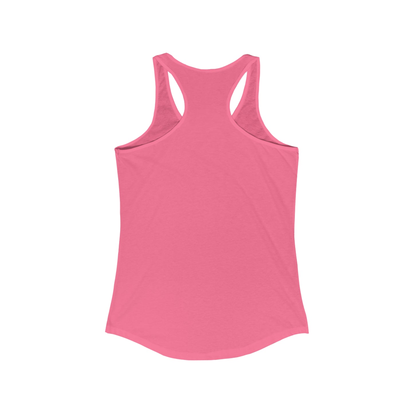 Women's Ideal Racerback Tank - Abstract Cat