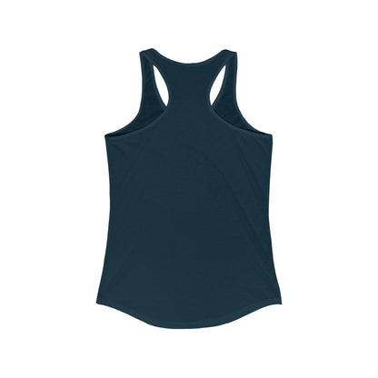 Women's Ideal Racerback Tank - Abstract Cat