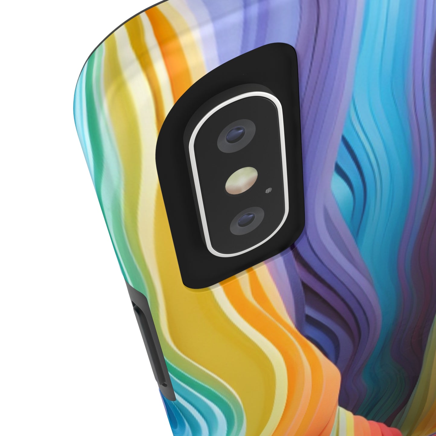 Rainbow Stripes Tough Phone Case