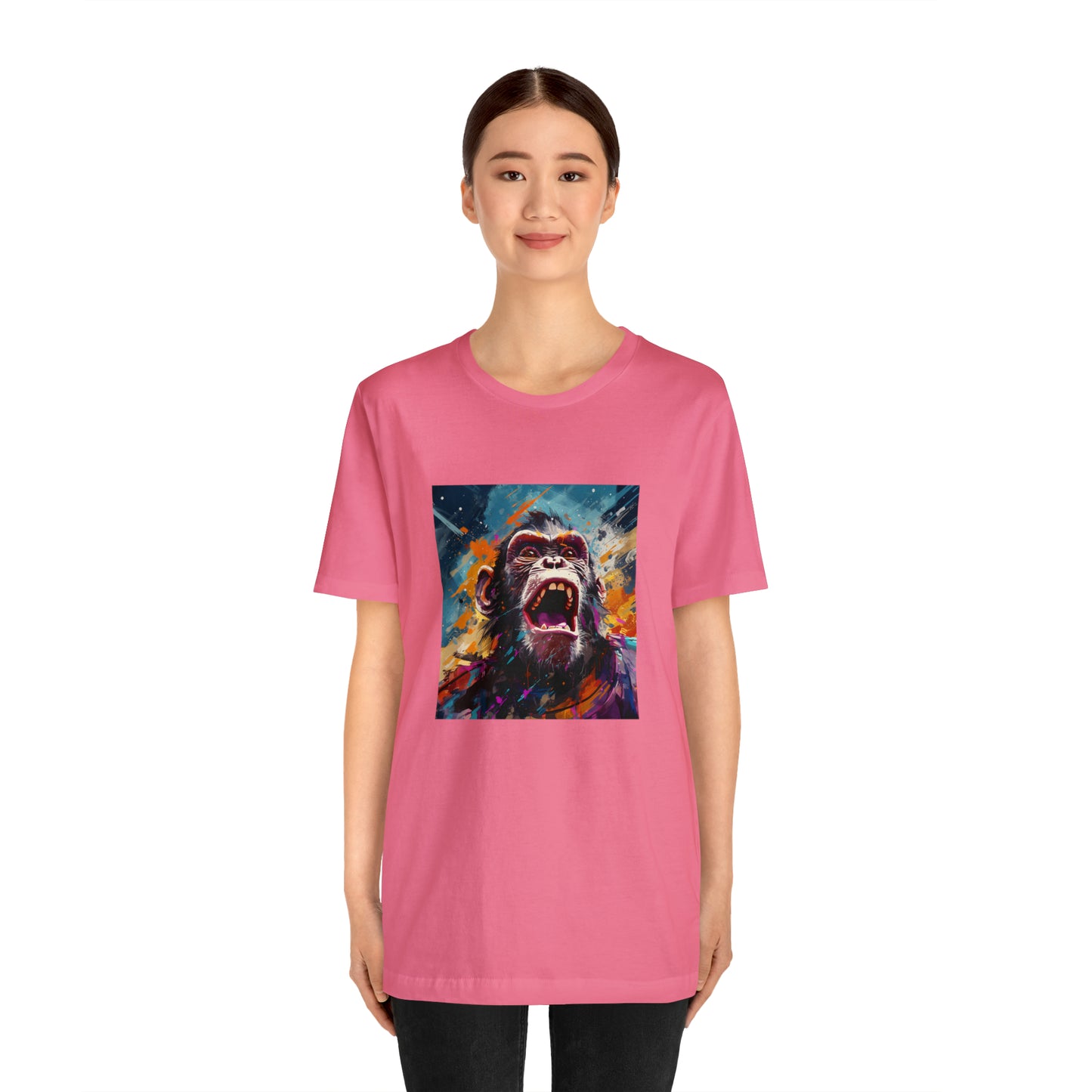 Monkey Abstract Unisex Jersey Tee