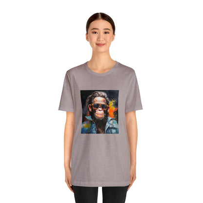 Terminator Monkey Unisex Short Sleeve Tee