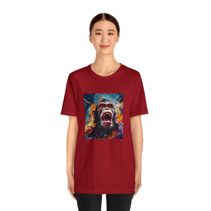 Monkey Abstract Unisex Jersey Tee