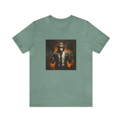 Monkey in a Suit Unisex Jersey Tee