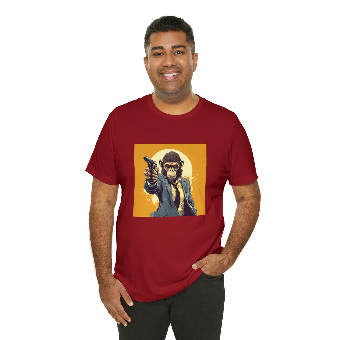 Monkey Unisex Jersey Tee