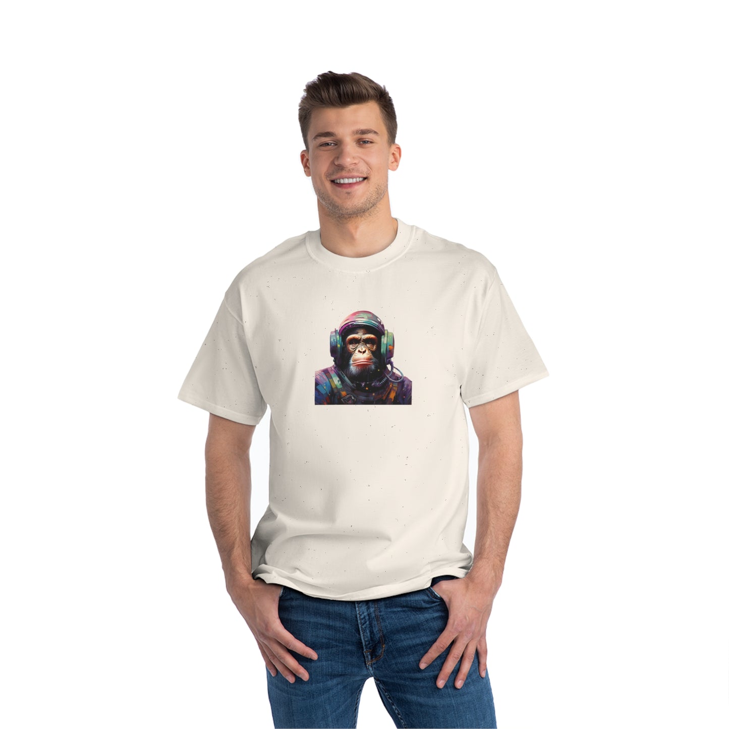 Monkey in Space Abstract Beefy-T® Short-Sleeve T-Shirt