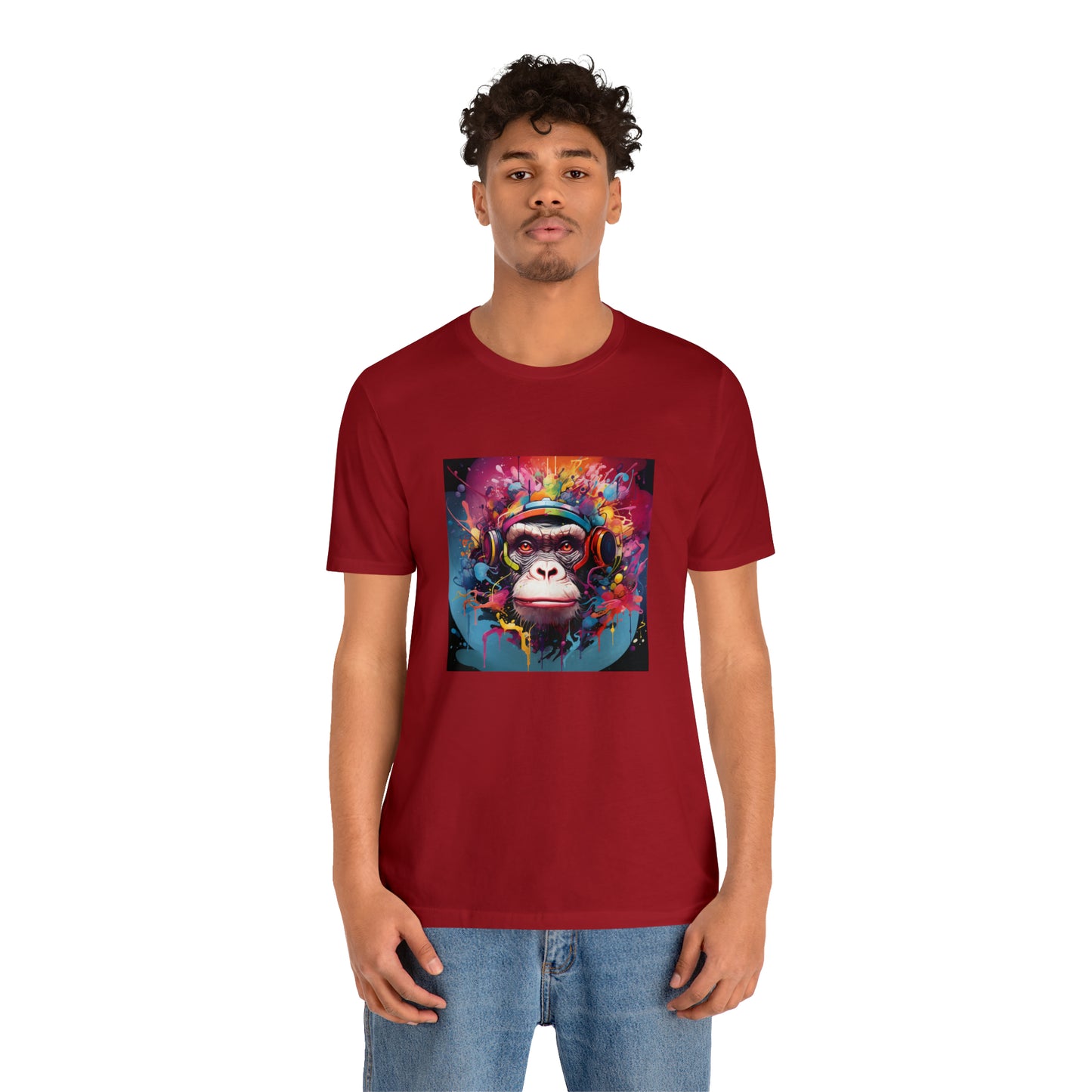 SuperMonkey - Abstract Unisex Jersey Short Sleeve Tee