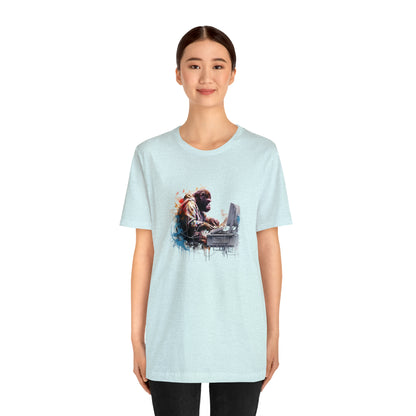 Ape Fixing Computer Unisex Tee