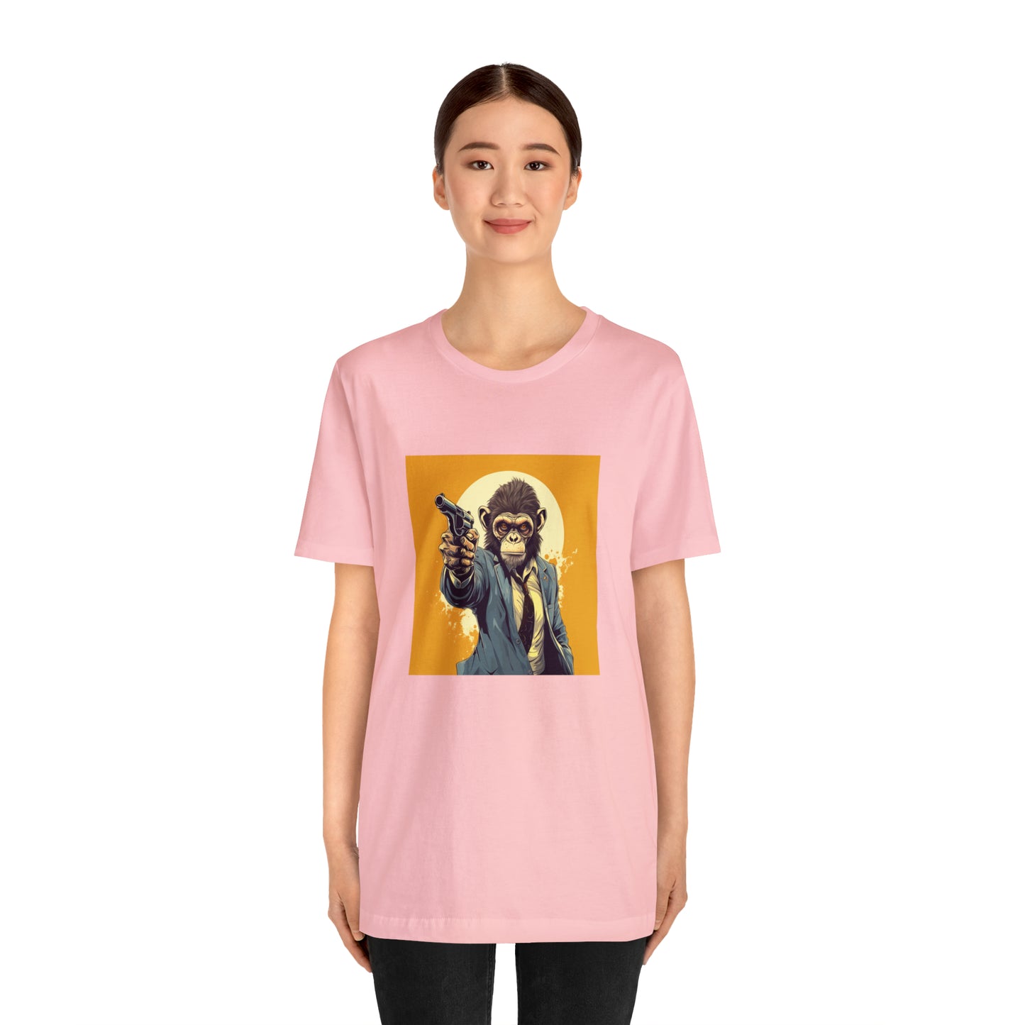 Monkey Unisex Jersey Tee