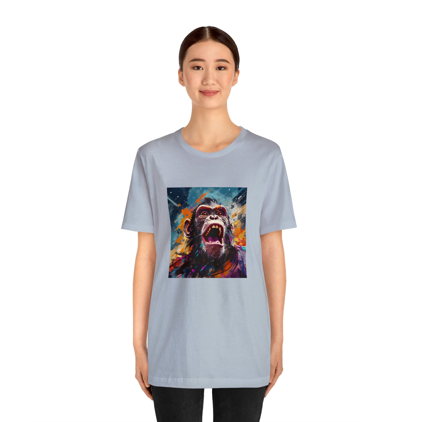 Monkey Abstract Unisex Jersey Tee