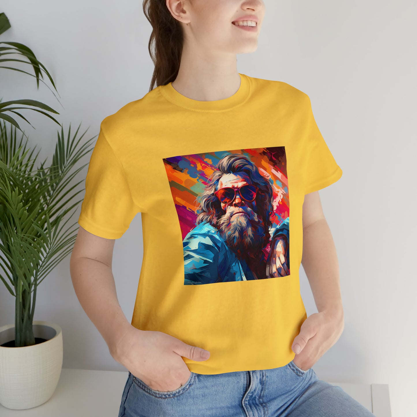 The Big Lebowski Ape Unisex Jersey Short Sleeve Tee