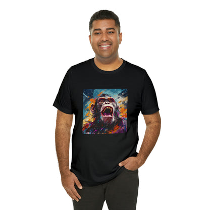 Monkey Abstract Unisex Jersey Tee