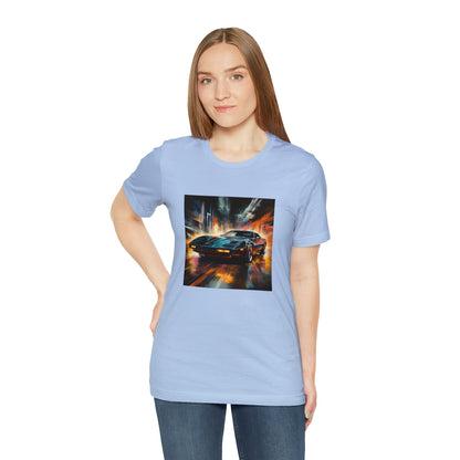 Knight Rider Abstract Unisex Jersey Short Sleeve Tee