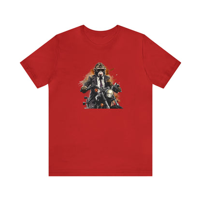 Monkey in Suit: The Gun-Toting Biker Tee