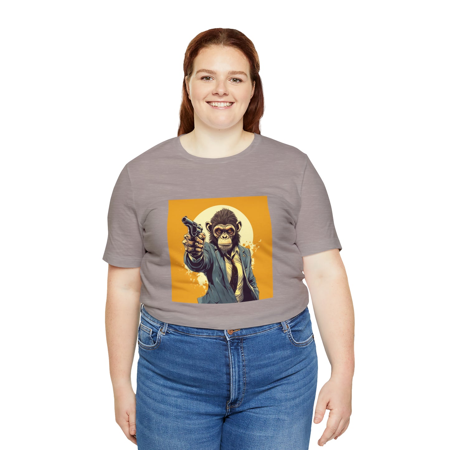 Monkey Unisex Jersey Tee