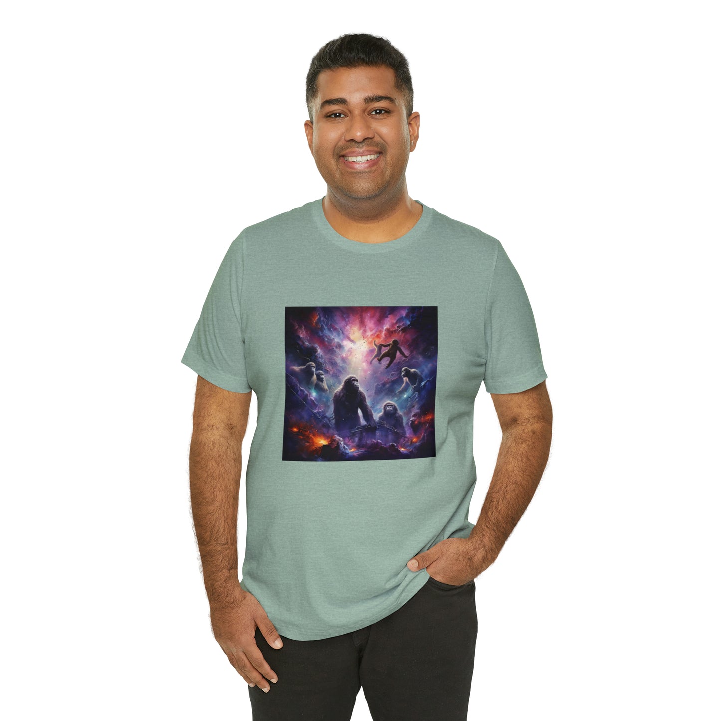 Magical Realm Apes Unisex Jersey Short Sleeve Tee