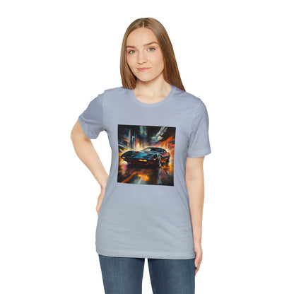 Knight Rider Abstract Unisex Jersey Short Sleeve Tee