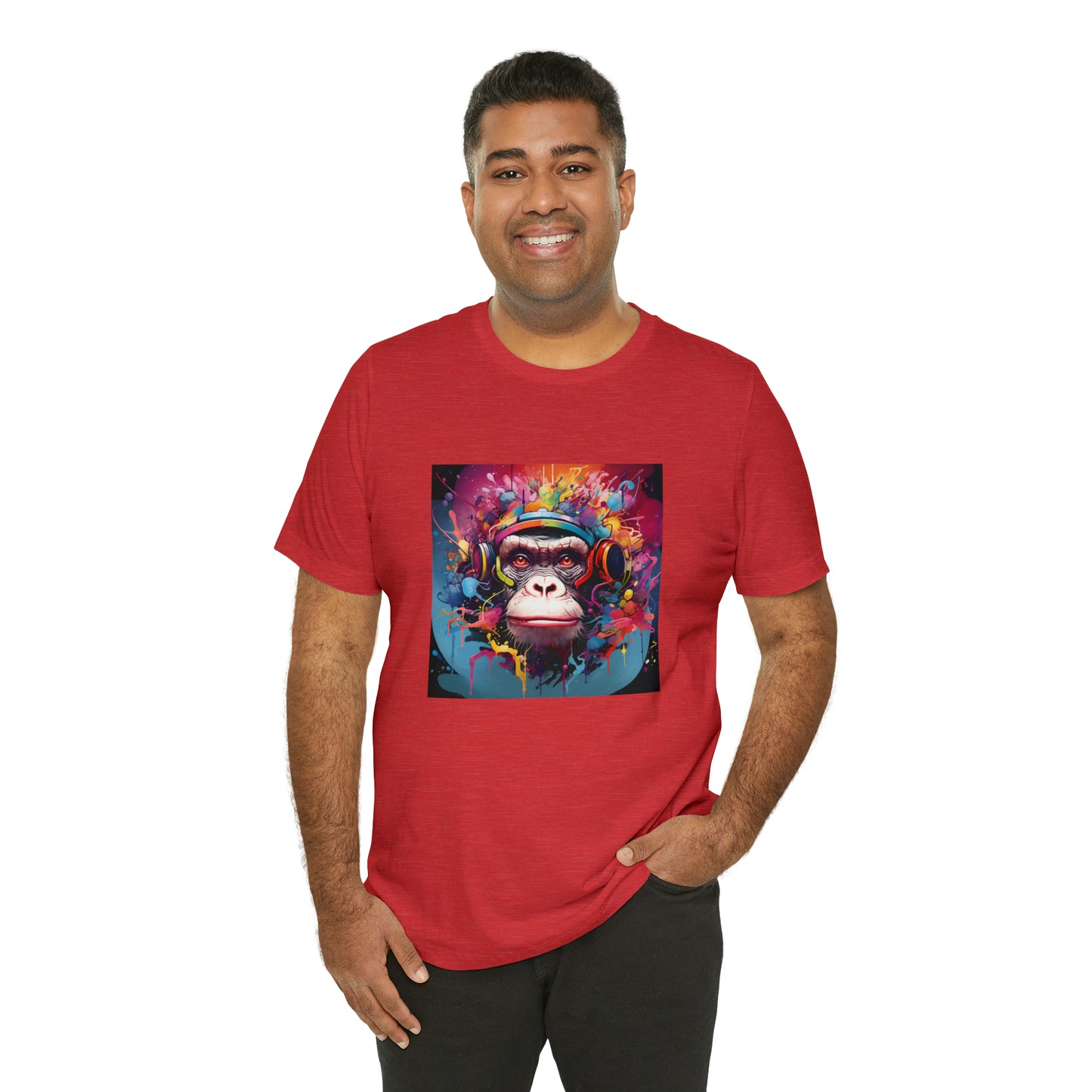 SuperMonkey - Abstract Unisex Jersey Short Sleeve Tee