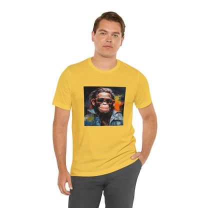 Terminator Monkey Unisex Short Sleeve Tee