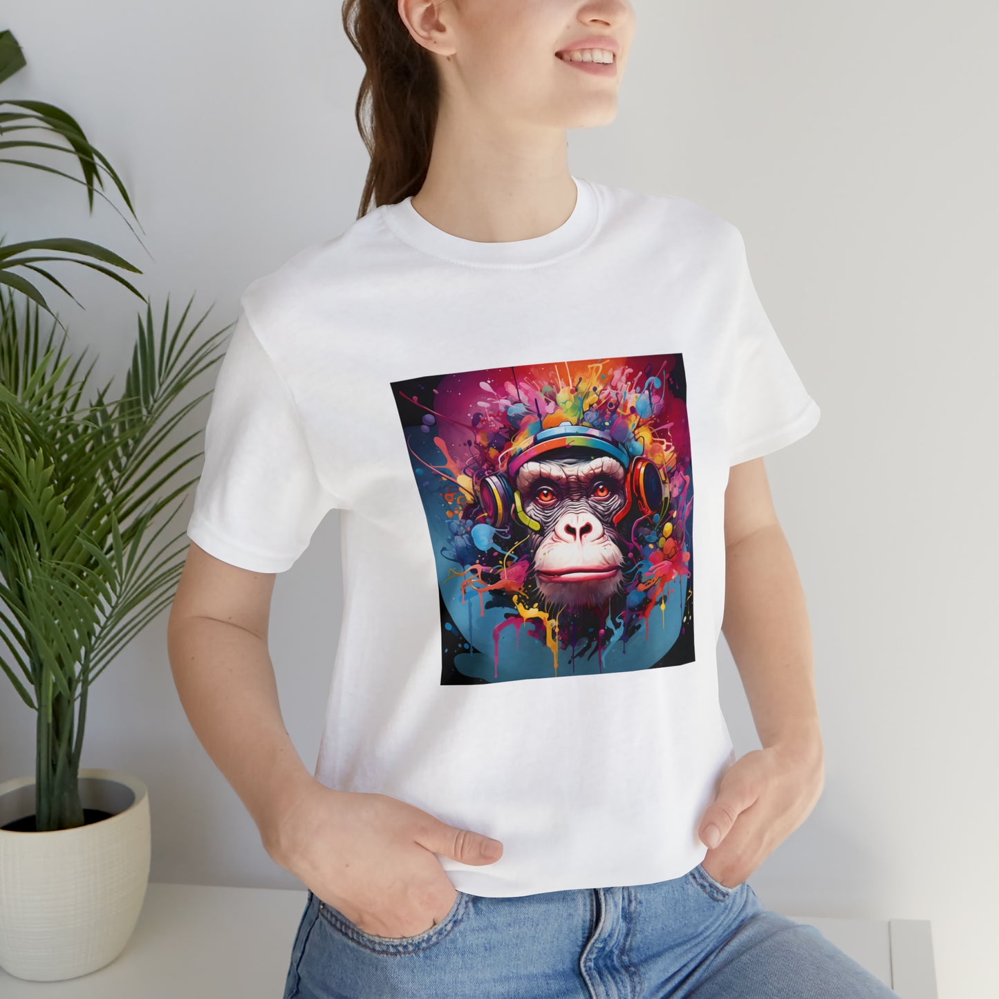 SuperMonkey - Abstract Unisex Jersey Short Sleeve Tee