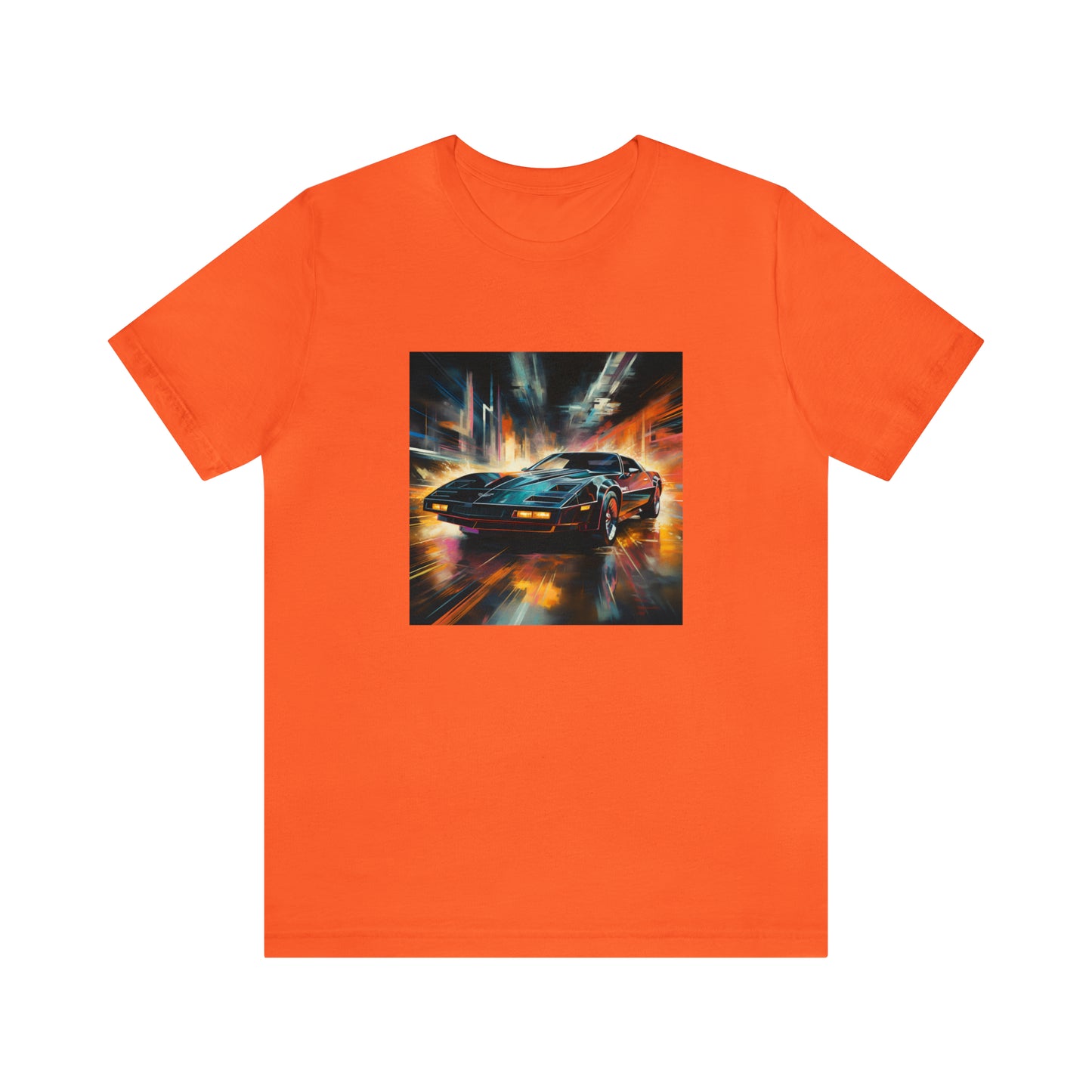 Knight Rider Abstract Unisex Jersey Short Sleeve Tee