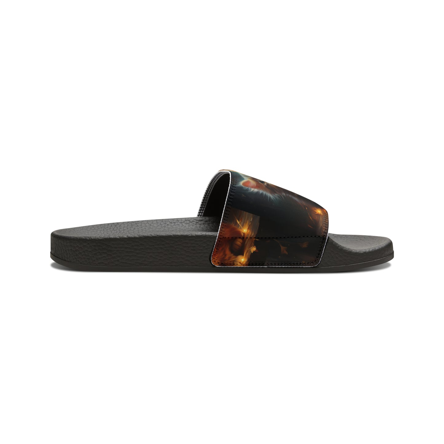 Men's PU Slide Sandals - Kittens