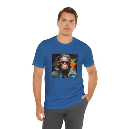 Terminator Monkey Unisex Short Sleeve Tee