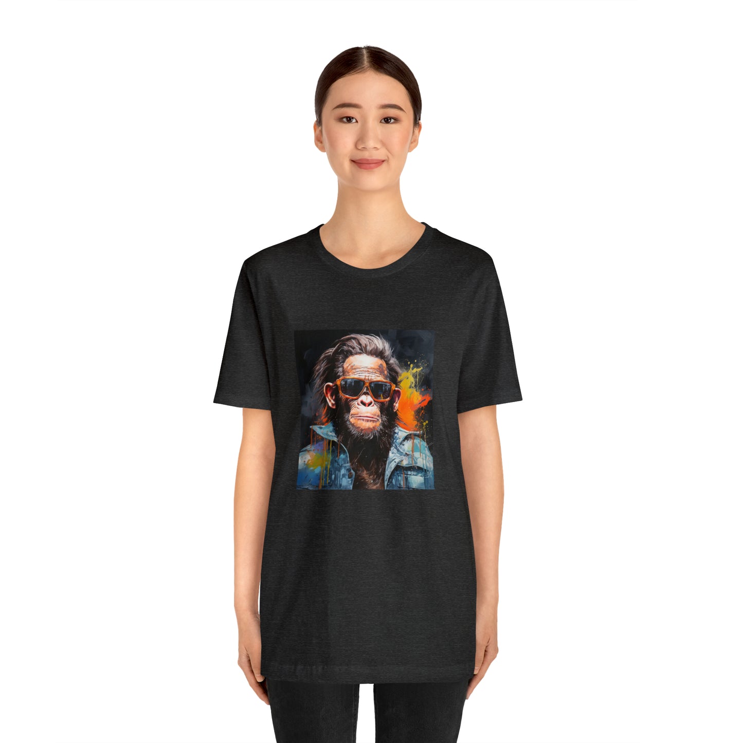 Terminator Monkey Unisex Short Sleeve Tee