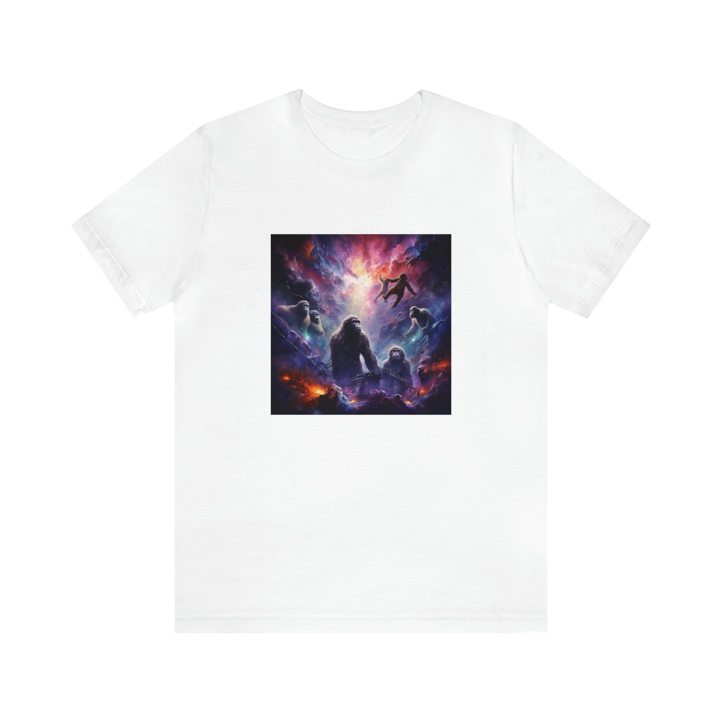 Magical Realm Apes Unisex Jersey Short Sleeve Tee