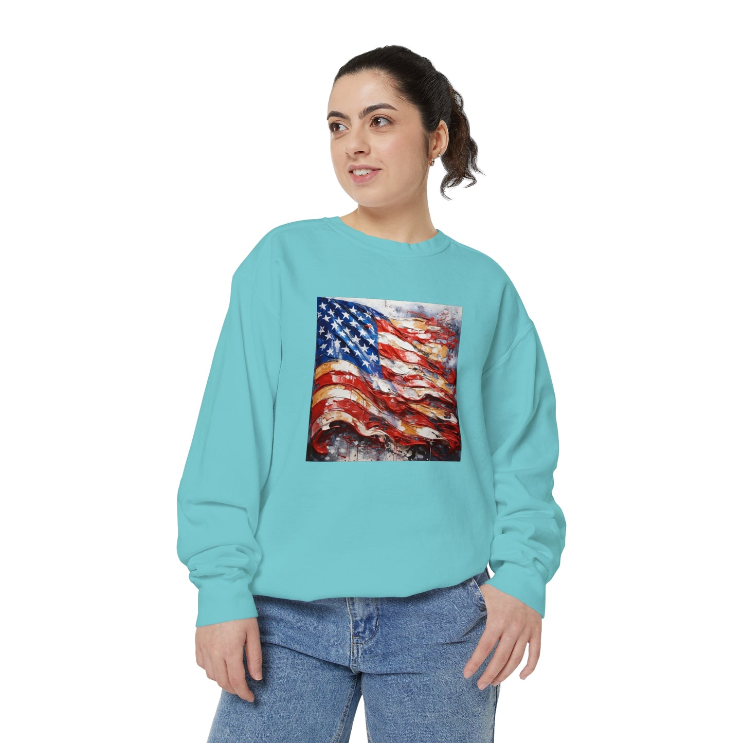 USA Flag Unisex Sweatshirt