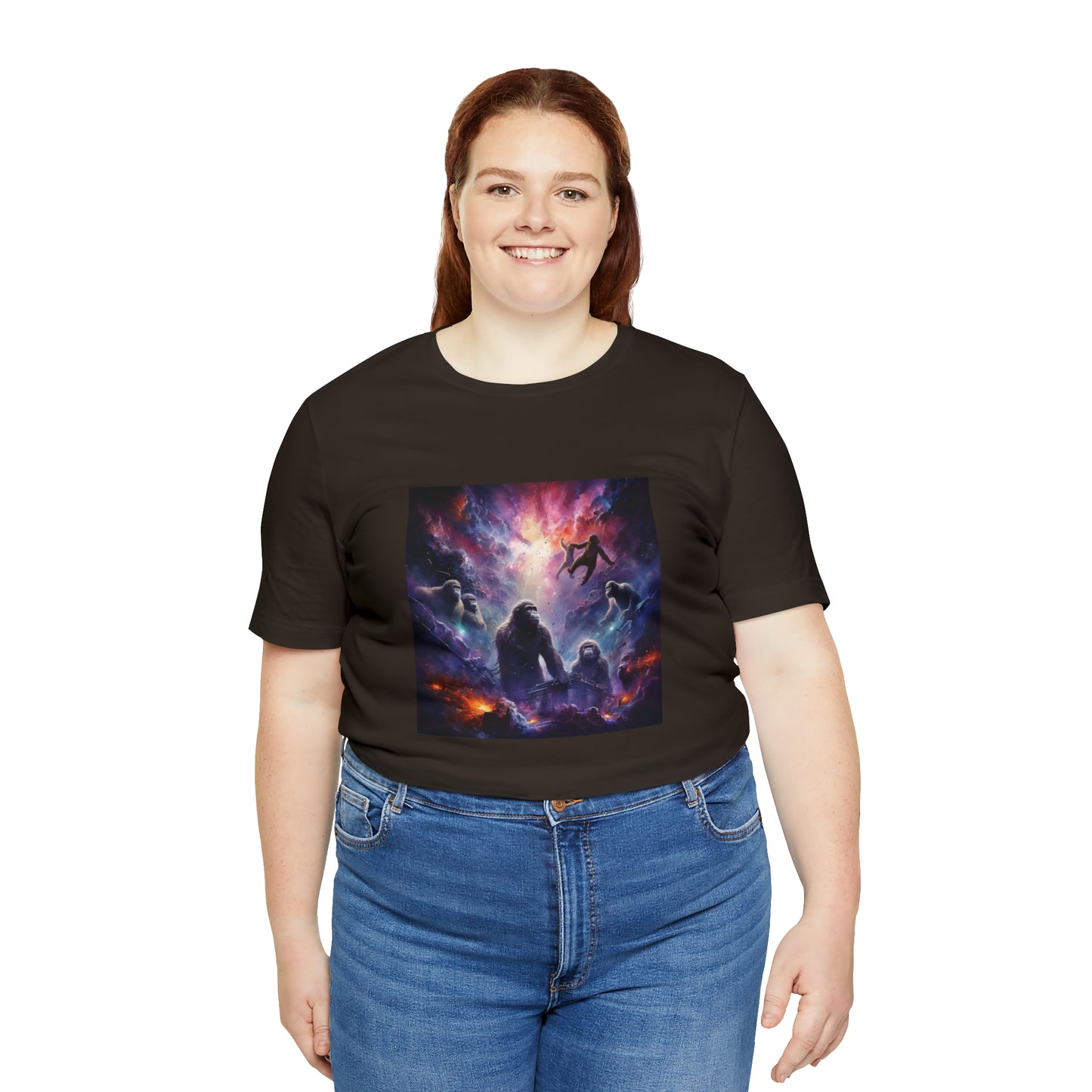 Magical Realm Apes Unisex Jersey Short Sleeve Tee