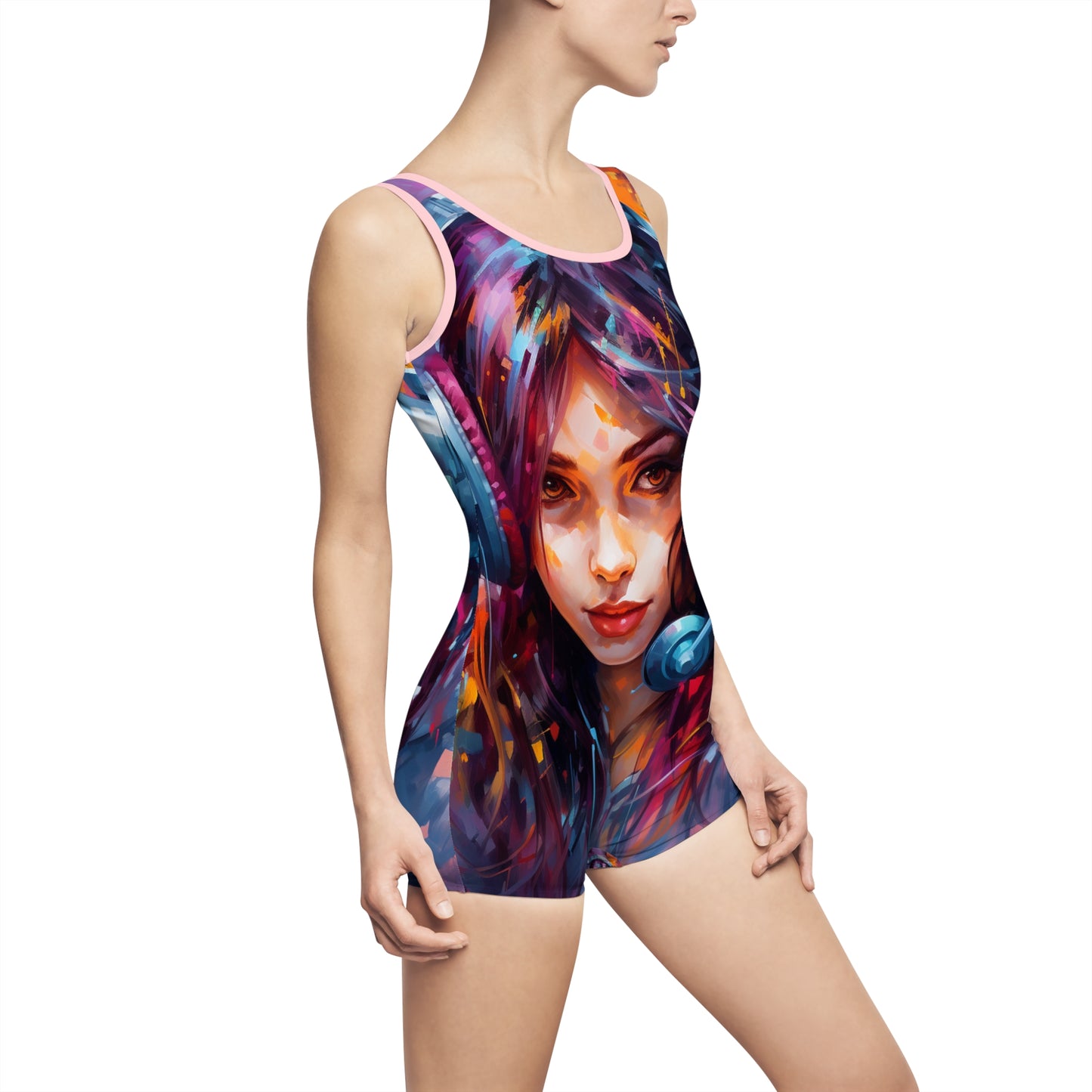 Gamer Girl Vintage Swimsuit