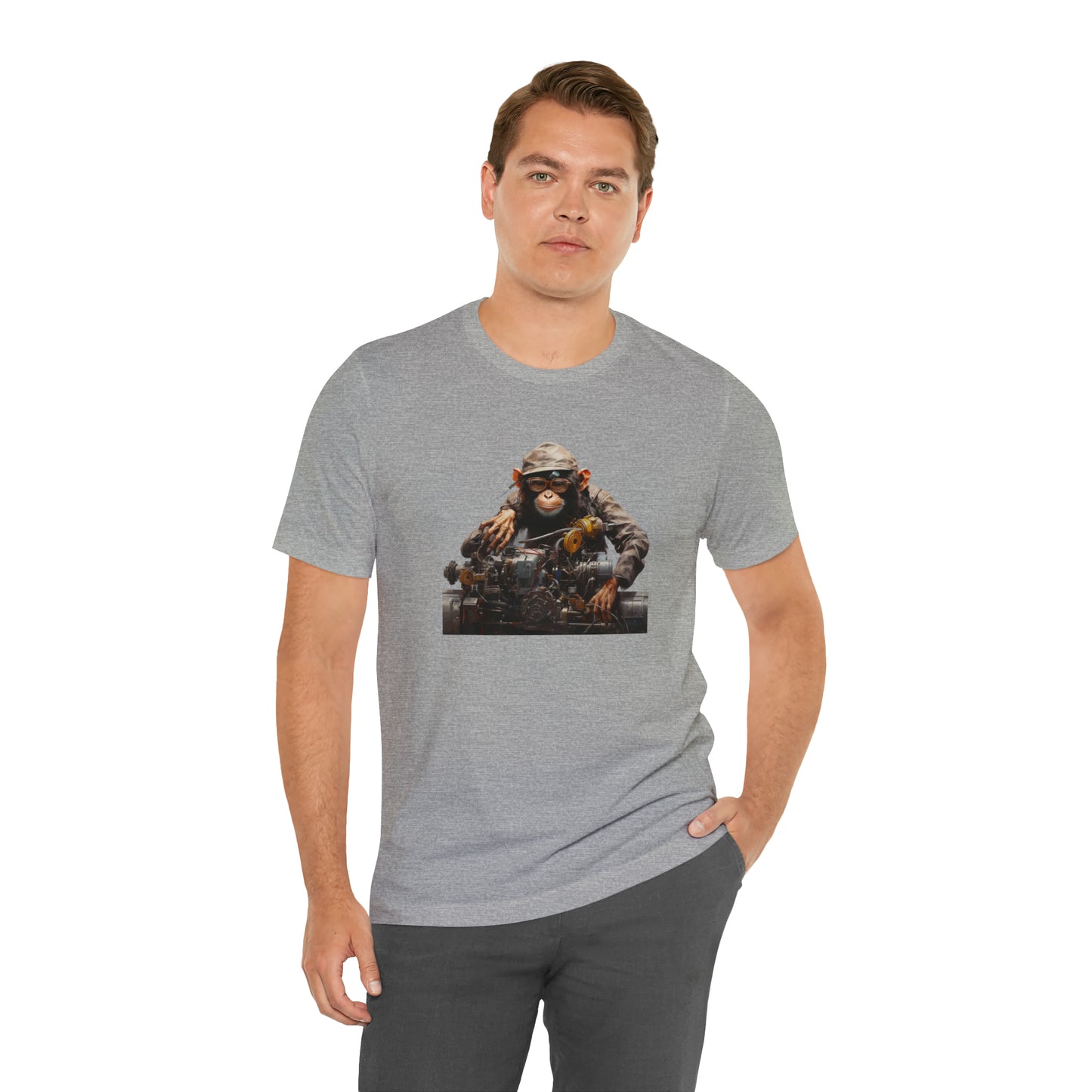 Unisex Monkey Mechanic Tee